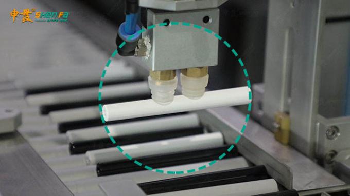 Macchine per la stampa a schermo servo full speed/stampaggio a caldo per sigarette elettroniche rotonde/ovali/triangolari 1