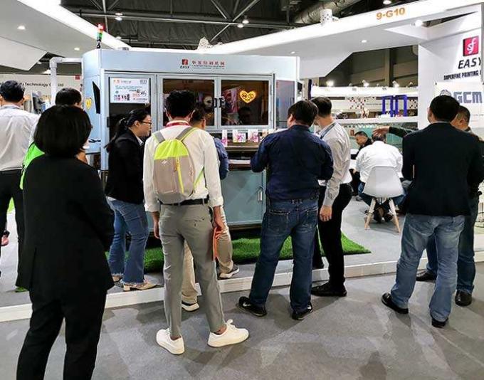 Macchine per la stampa a schermo servo full speed/stampaggio a caldo per sigarette elettroniche rotonde/ovali/triangolari 12