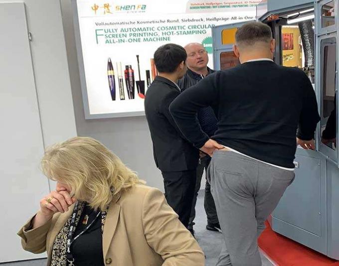 Macchine per la stampa a schermo servo full speed/stampaggio a caldo per sigarette elettroniche rotonde/ovali/triangolari 13