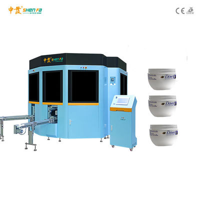 Stampatrice automatica dello schermo di colore 45KW 4 per le bottiglie dell'animale domestico