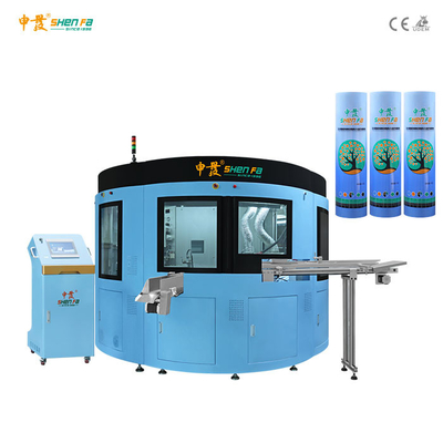 45KW Soft Tube Servo 1-7 Screen Printing Machine Vernice per timbratura a caldo tutto in un macchinario