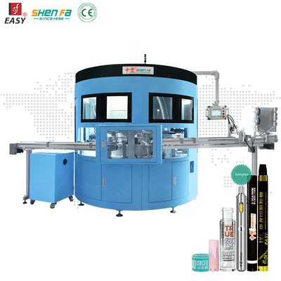 3 colori servo automatico macchina per la stampa a schermo per sopracciglia matita tubo barile