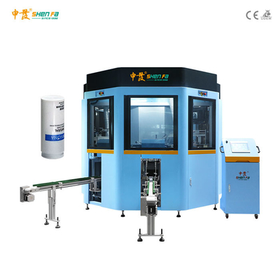 Macchina per la stampa a schermo automatica di bottiglie di plastica 60pcs/min 35KW