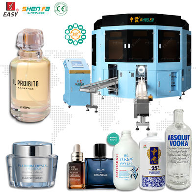 quality Macchina per la stampa a schermo servo a 8 colori per bottiglie 30-60 pcs/min factory