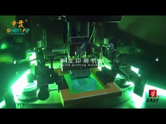 Macchina serigrafica automatica per la parte superiore del coperchio
