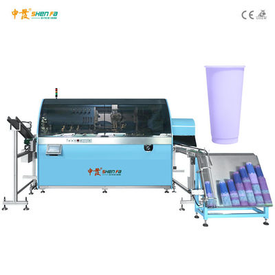 Macchine di stampa a schermo automatiche di tazze di plastica
