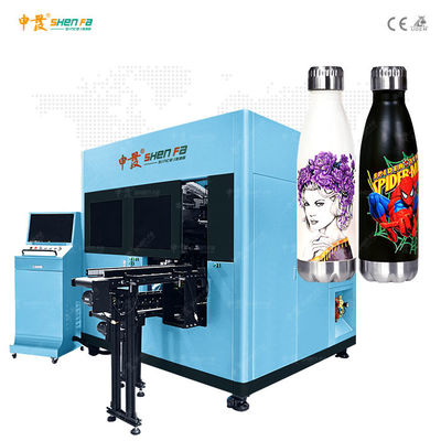 Macchina curabile UV di stampa a getto di inchiostro di Digital dell'inchiostro per la bottiglia di Drinkware